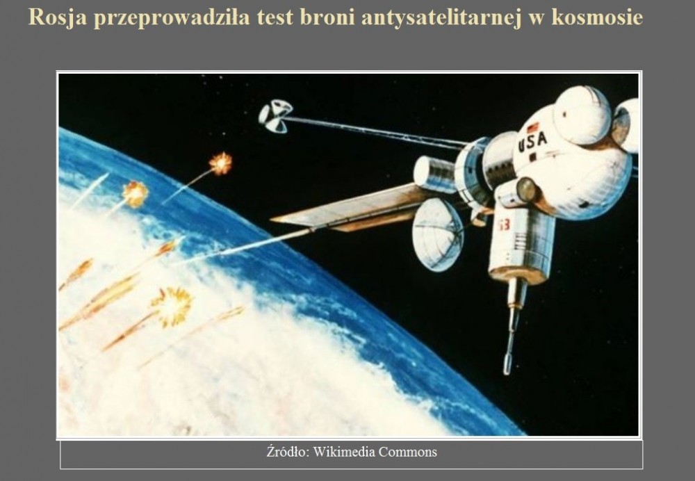 Rosja przeprowadziła test broni antysatelitarnej w kosmosie.jpg
