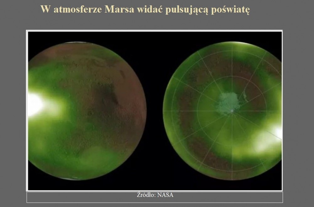 W atmosferze Marsa widać pulsującą poświatę.jpg