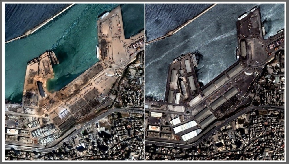 Ogrom zniszczeń w Bejrucie widoczny na najnowszych obrazach z satelity [ZDJĘCIA]2.jpg