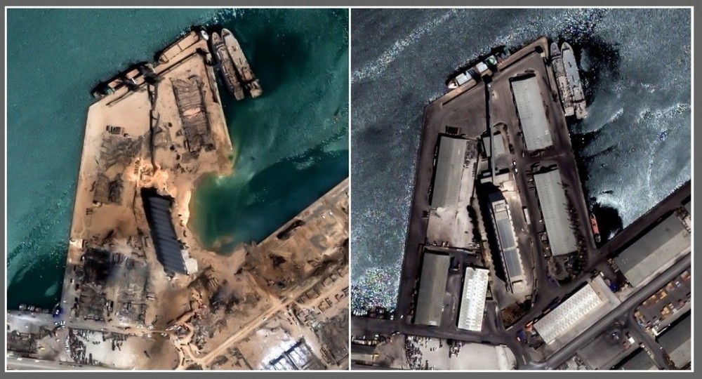 Ogrom zniszczeń w Bejrucie widoczny na najnowszych obrazach z satelity [ZDJĘCIA]3.jpg