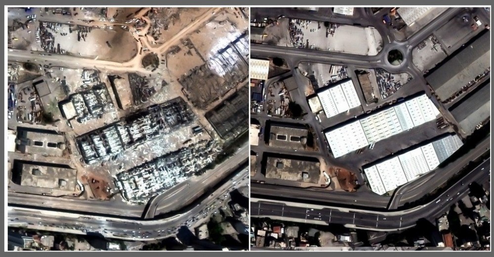 Ogrom zniszczeń w Bejrucie widoczny na najnowszych obrazach z satelity [ZDJĘCIA]4.jpg