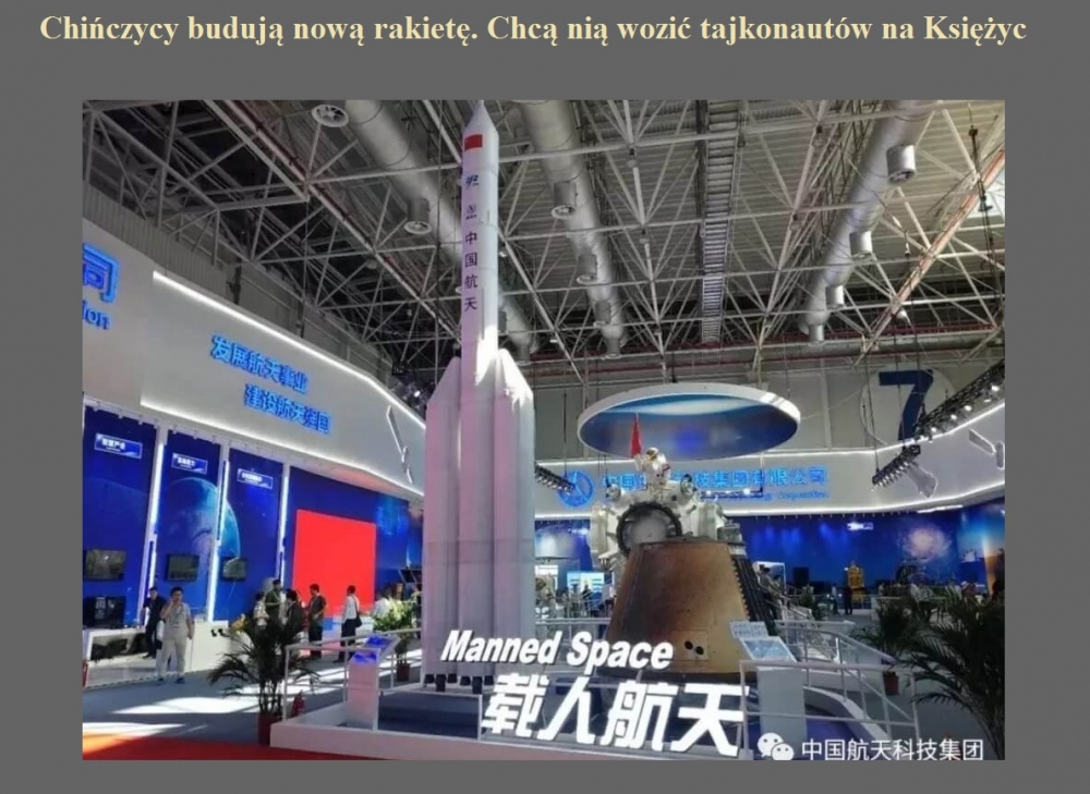 Chińczycy budują nową rakietę. Chcą nią wozić tajkonautów na Księżyc.jpg