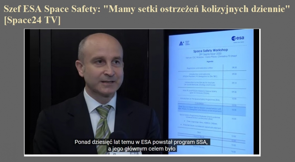 Szef ESA Space Safety Mamy setki ostrzeżeń kolizyjnych dziennie [Space24 TV].jpg