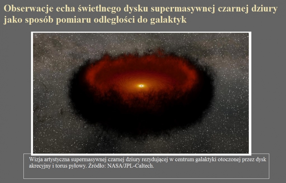 Obserwacje echa świetlnego dysku supermasywnej czarnej dziury jako sposób pomiaru odległości do galaktyk.jpg