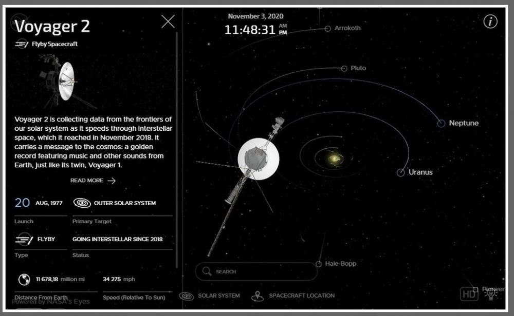NASA Sonda Voyager-2 żyje i przesyła pozdrowienia z tajemniczego końca świata2.jpg