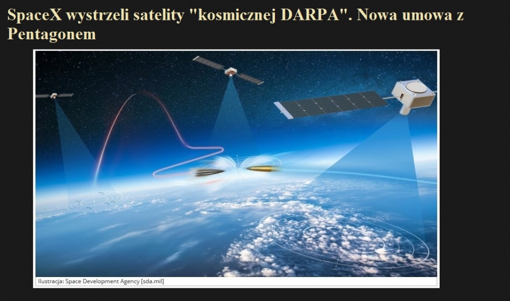 SpaceX wystrzeli satelity kosmicznej DARPA. Nowa umowa z Pentagonem.jpg