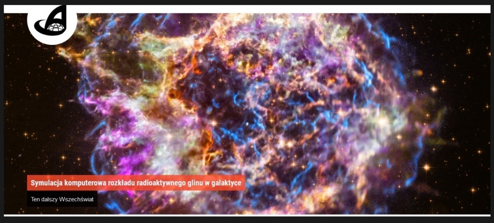 Symulacja komputerowa rozkładu radioaktywnego glinu w galaktyce.jpg