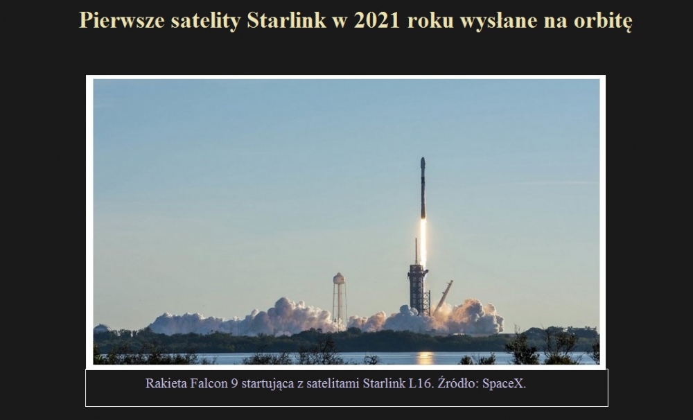 Pierwsze satelity Starlink w 2021 roku wysłane na orbitę.jpg
