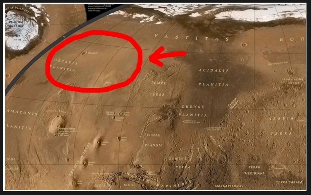 Gdzie wylądują na Marsie pierwsi ludzie NASA wyznaczyła obszar budowy kolonii2.jpg