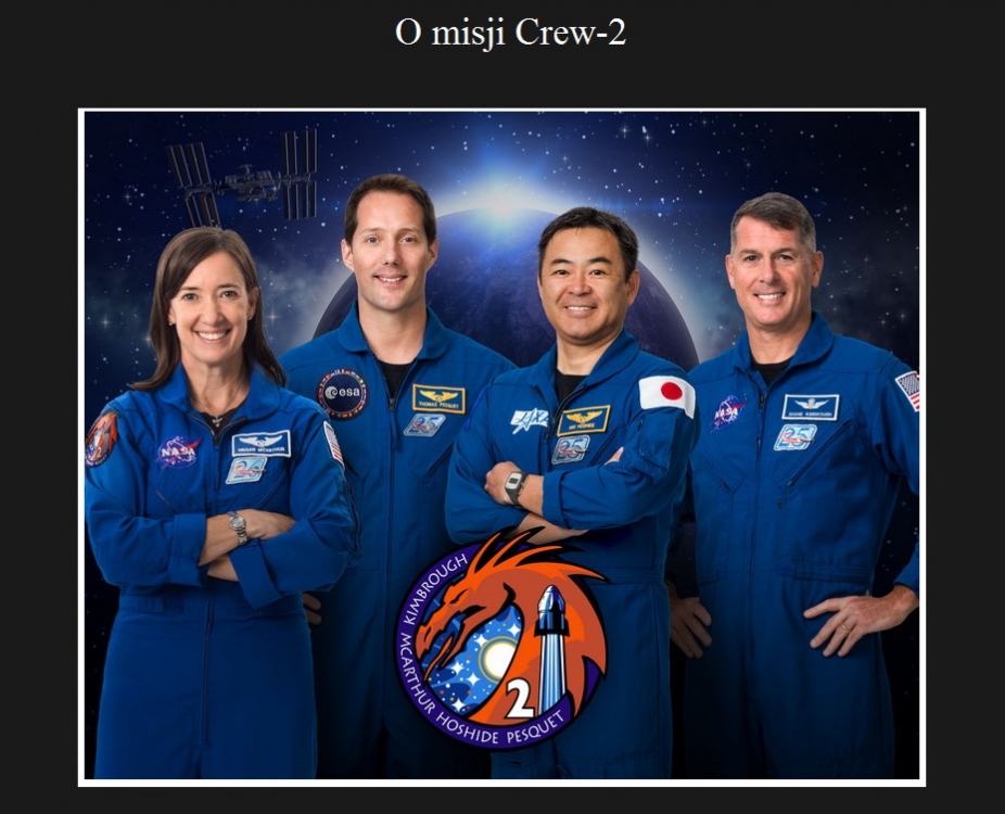 Misja Crew-2 wystartowała w kierunku Międzynarodowej Stacji Kosmicznej2.jpg