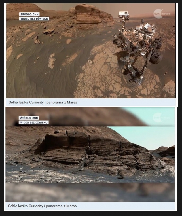 Co słychać u Curiosity Łazik ma się dobrze. Na potwierdzenie wysłał niezwykłe selfie z Marsa2.jpg