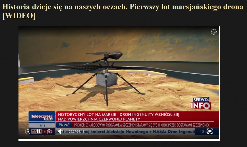 Historia dzieje się na naszych oczach. Pierwszy lot marsjańskiego drona [WIDEO].jpg
