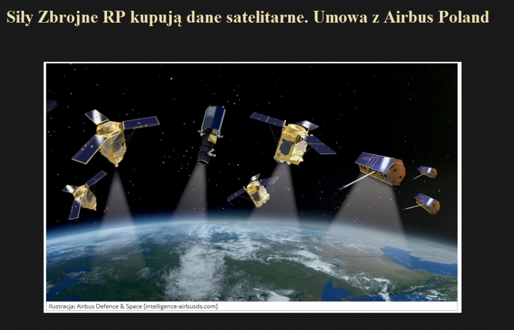 Siły Zbrojne RP kupują dane satelitarne. Umowa z Airbus Poland.jpg