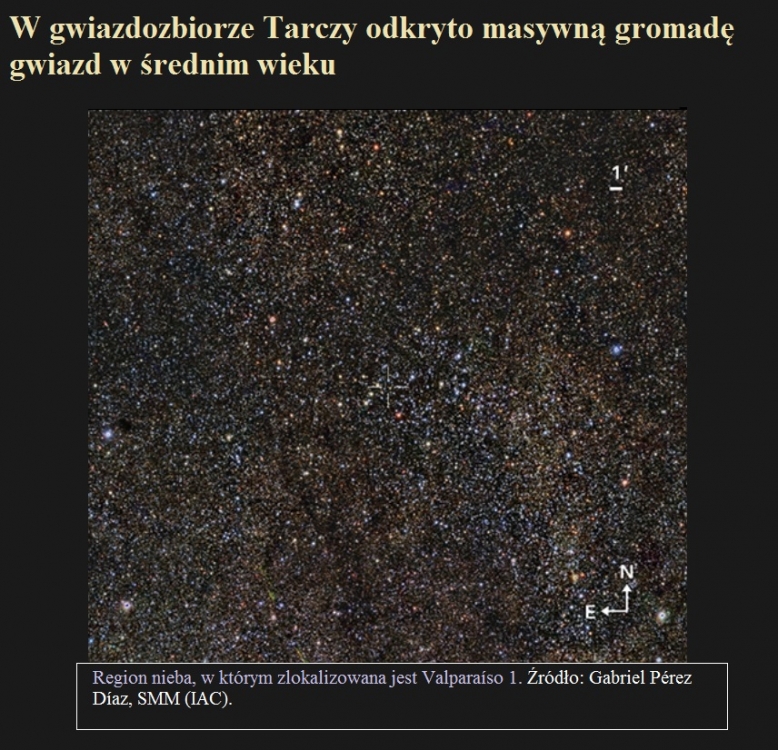 W gwiazdozbiorze Tarczy odkryto masywną gromadę gwiazd w średnim wieku.jpg