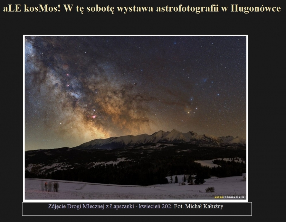 aLE kosMos W tę sobotę wystawa astrofotografii w Hugonówce.jpg