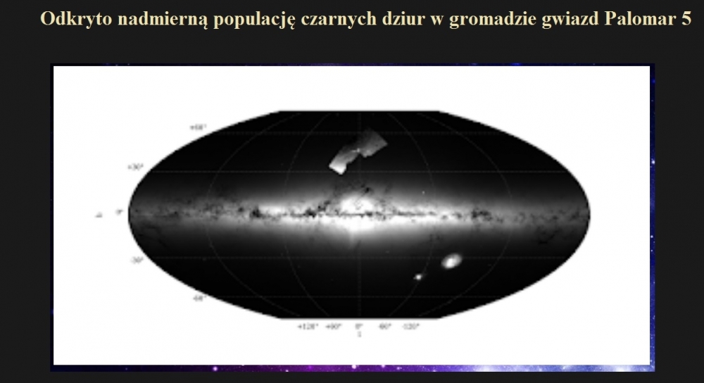 Odkryto nadmierną populację czarnych dziur w gromadzie gwiazd Palomar 5.jpg