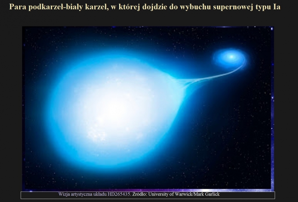 Para podkarzeł-biały karzeł, w której dojdzie do wybuchu supernowej typu Ia.jpg