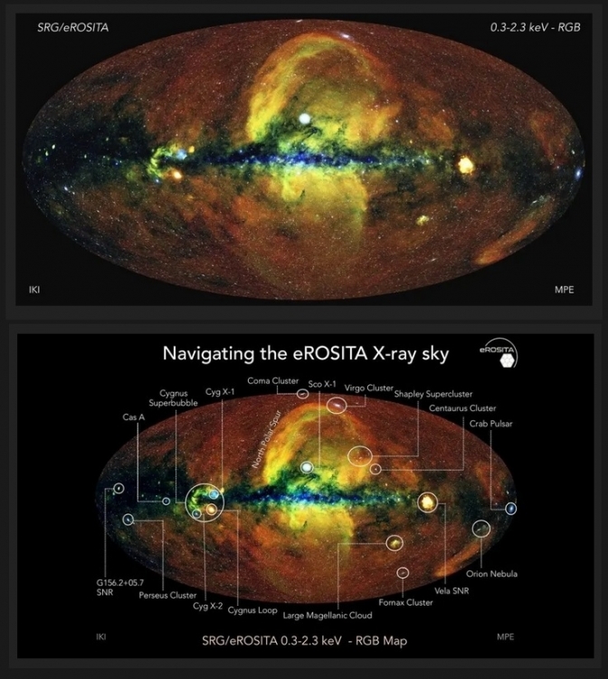 Niemiecki teleskop kosmiczny stworzył niesamowitą mapę czarnych dziur we wszechświecie2.jpg