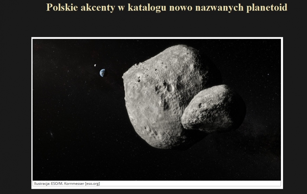 Polskie akcenty w katalogu nowo nazwanych planetoid.jpg