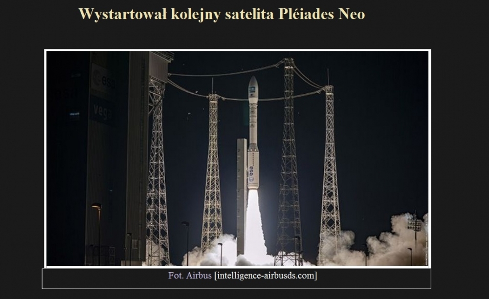 Wystartował kolejny satelita Pléiades Neo.jpg