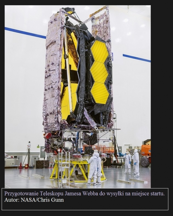 W grudniu Kosmiczny Teleskop Jamesa Webba zostanie umieszczony na orbicie.2.jpg
