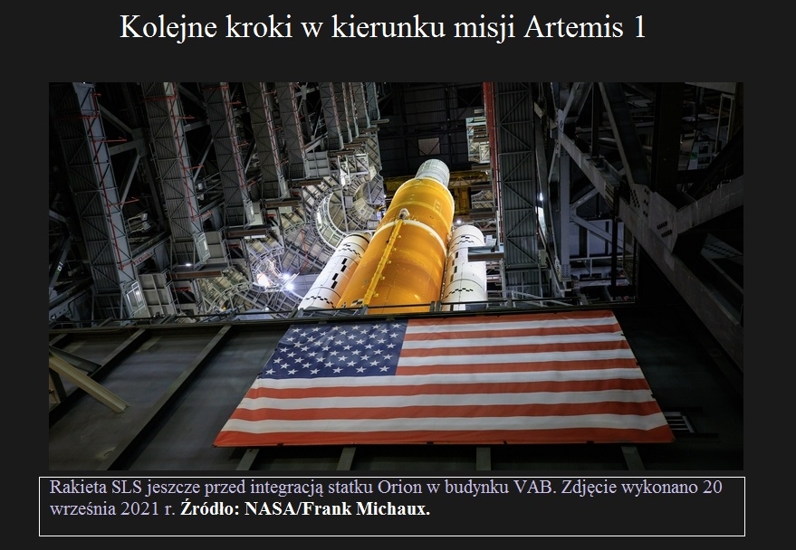 Rakieta SLS połączona ze statkiem Orion. Start misji Artemis 1 w lutym8.jpg