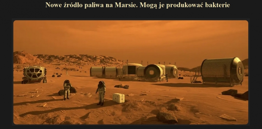 Nowe źródło paliwa na Marsie. Mogą je produkować bakterie.jpg