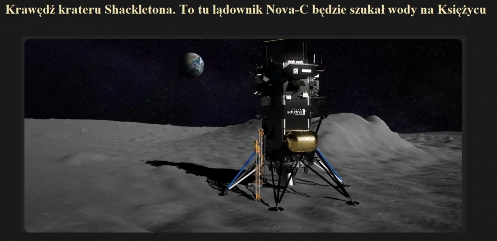 Krawędź krateru Shackletona. To tu lądownik Nova-C będzie szukał wody na Księżycu.jpg