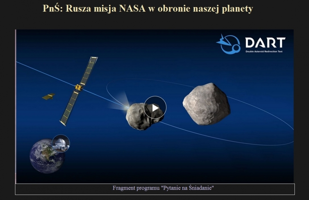 PnŚ Rusza misja NASA w obronie naszej planety.jpg
