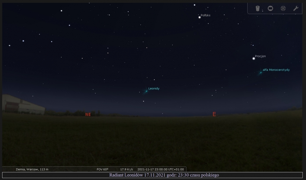 Maksimum meteorów z roju Leonidów w nocy z 17 na 18 listopada.2.jpg