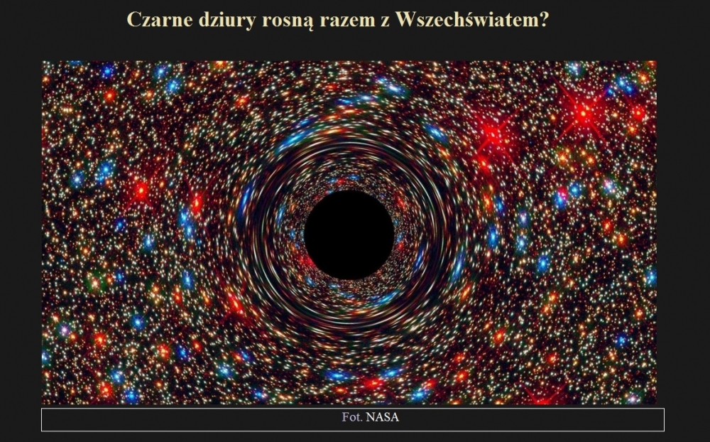 Czarne dziury rosną razem z Wszechświatem.jpg