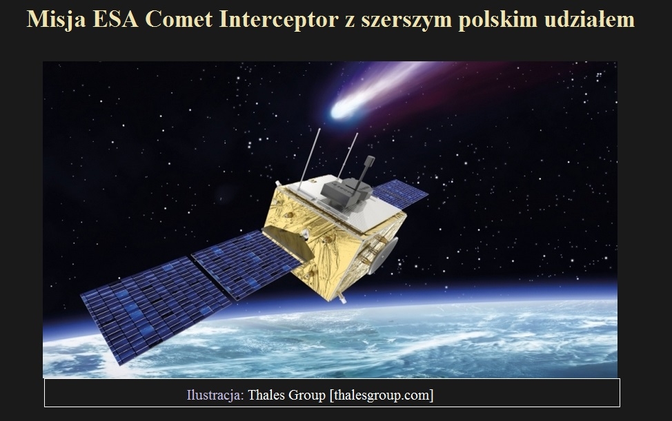Misja ESA Comet Interceptor z szerszym polskim udziałem.jpg