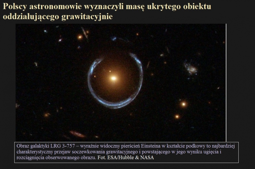 Polscy astronomowie wyznaczyli masę ukrytego obiektu oddziałującego grawitacyjnie.jpg