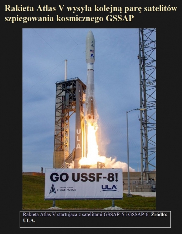 Rakieta Atlas V wysyła kolejną parę satelitów szpiegowania kosmicznego GSSAP.jpg