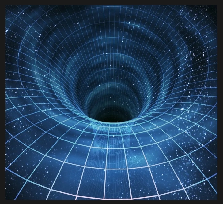 A gdyby czarna dziura wpadła do tunelu czasoprzestrzennego Detektory fal grawitacyjnych mogłyby to wykryć2.jpg