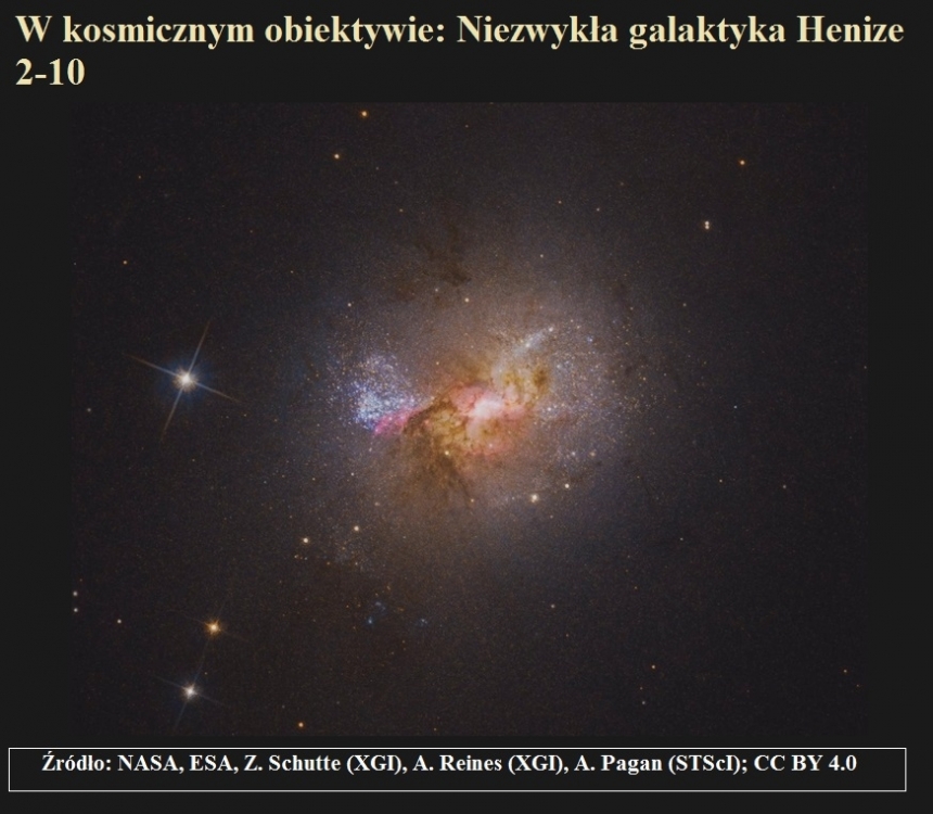 W kosmicznym obiektywie Niezwykła galaktyka Henize 2-10.jpg
