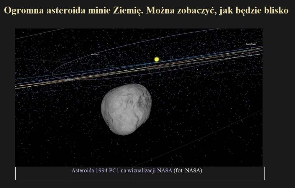 Ogromna asteroida minie Ziemię. Można zobaczyć, jak będzie blisko.jpg