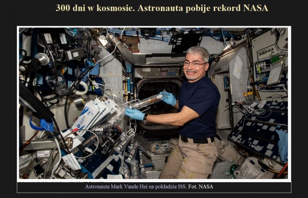 300 dni w kosmosie. Astronauta pobije rekord NASA.jpg