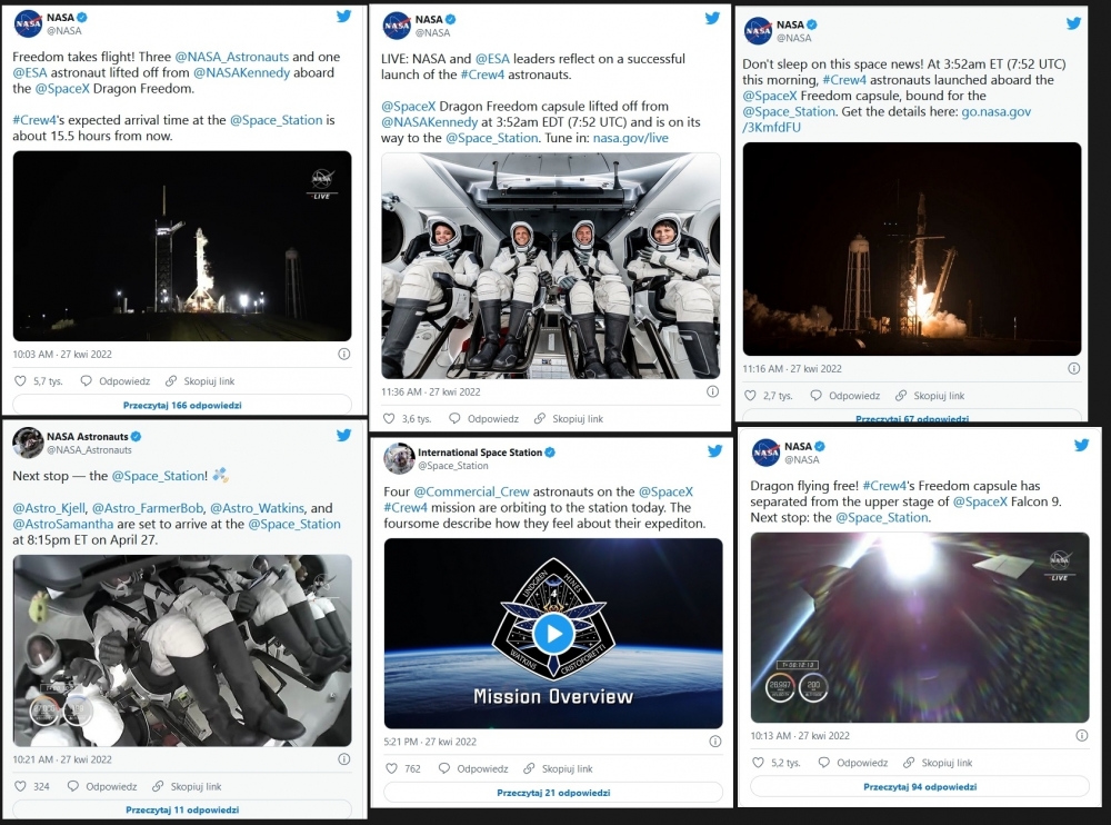 Start Falcona 9. Astronauci NASA lecą na ISS [WIDEO]2.jpg