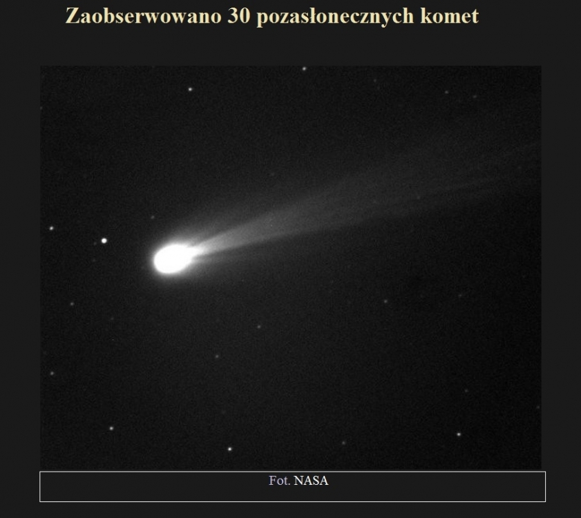 Zaobserwowano 30 pozasłonecznych komet.jpg