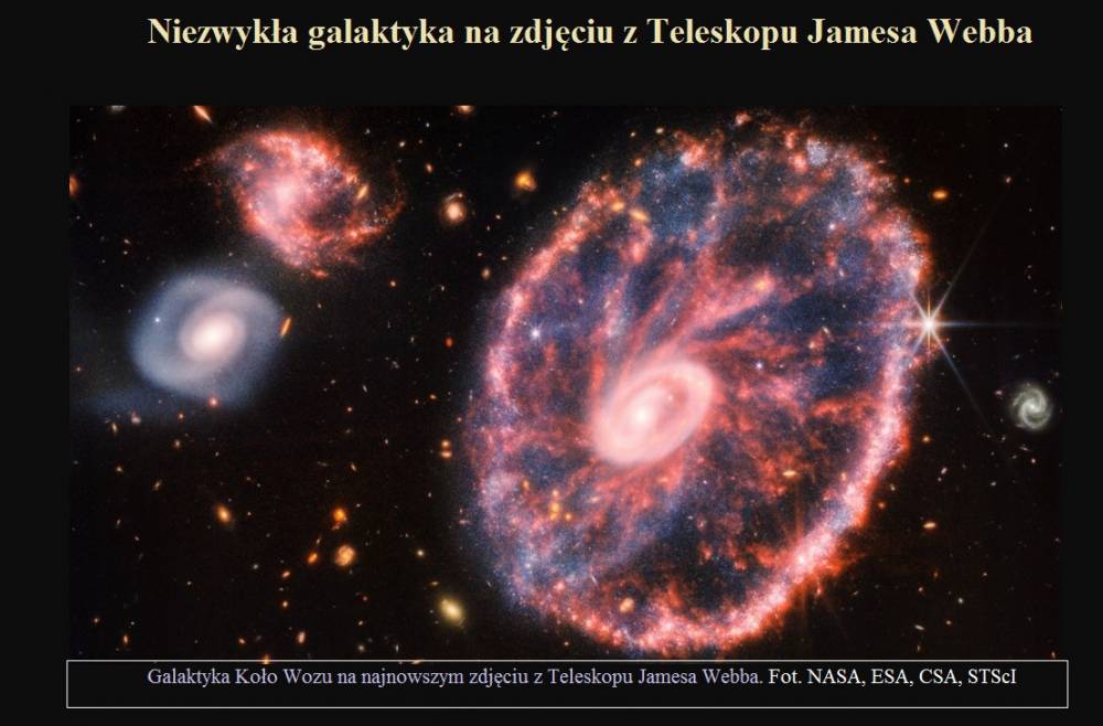 Niezwykła galaktyka na zdjęciu z Teleskopu Jamesa Webba.jpg