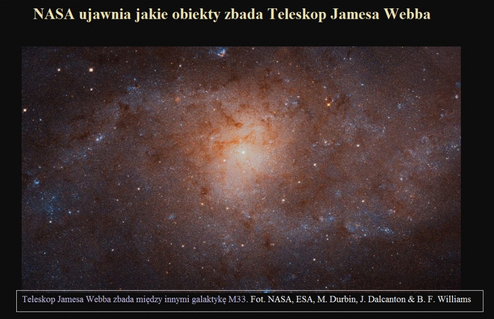 NASA ujawnia jakie obiekty zbada Teleskop Jamesa Webba.jpg