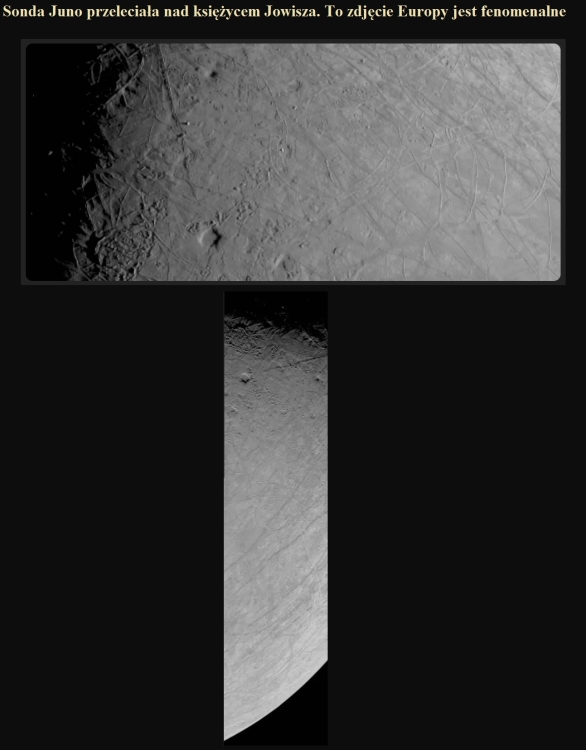 Sonda Juno przeleciała nad księżycem Jowisza. To zdjęcie Europy jest fenomenalne.jpg