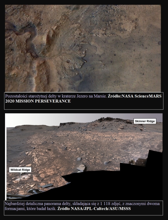 Łazik Perseverance bada geologicznie interesujący teren Marsa3.jpg