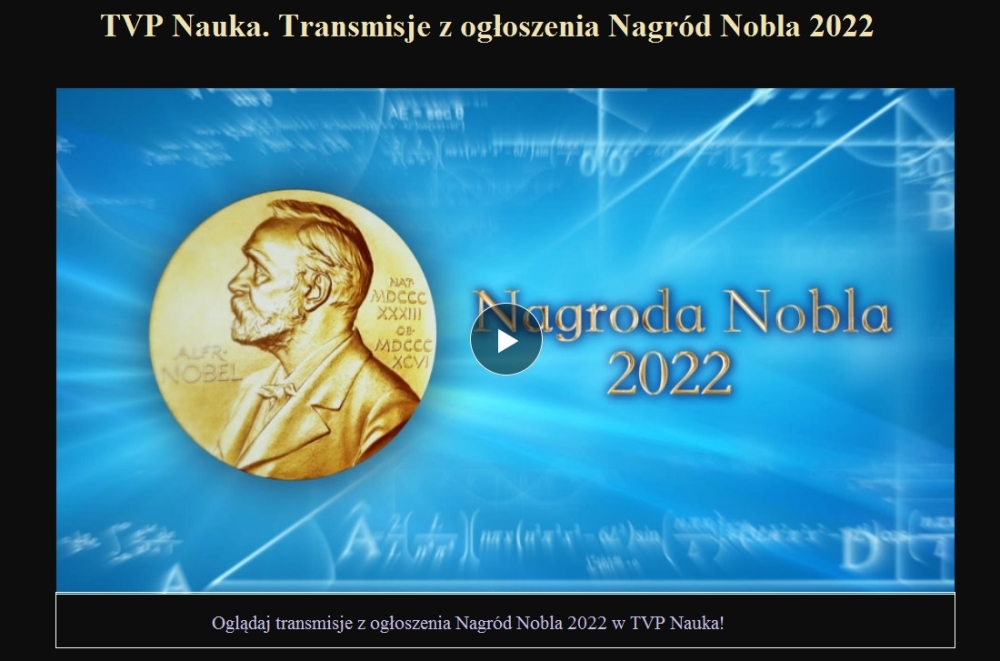 TVP Nauka. Transmisje z ogłoszenia Nagród Nobla 2022.jpg