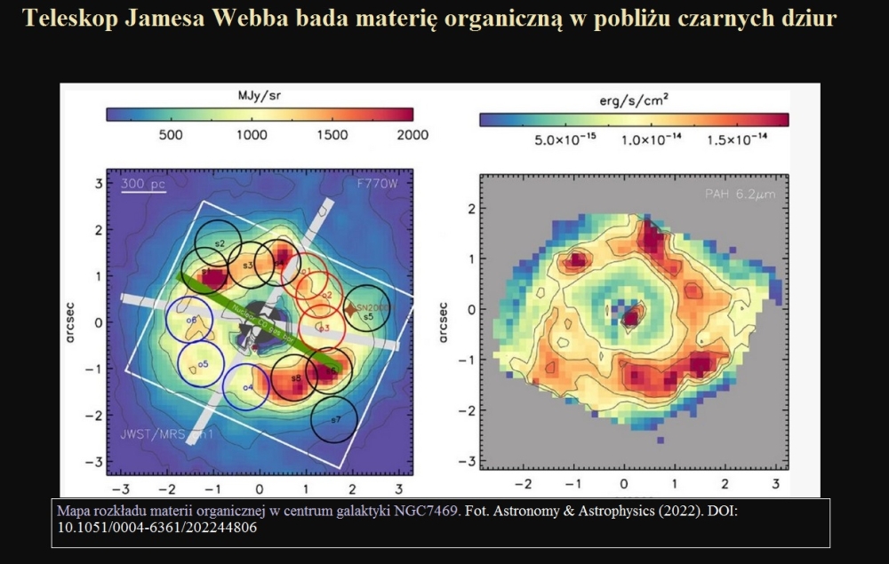 Teleskop Jamesa Webba bada materię organiczną w pobliżu czarnych dziur.jpg