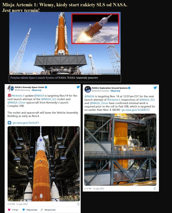 Misja Artemis 1 Wiemy, kiedy start rakiety SLS od NASA. Jest nowy termin!.jpg
