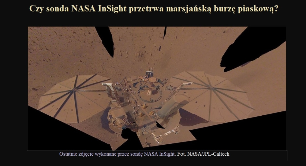 Czy sonda NASA InSight przetrwa marsjańską burzę piaskową.jpg