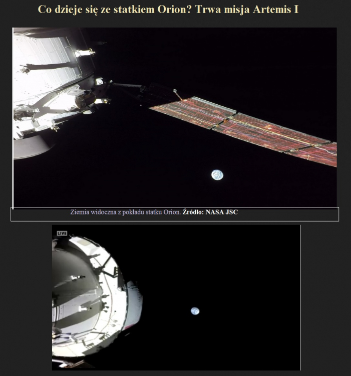 Co dzieje się ze statkiem Orion Trwa misja Artemis I.jpg