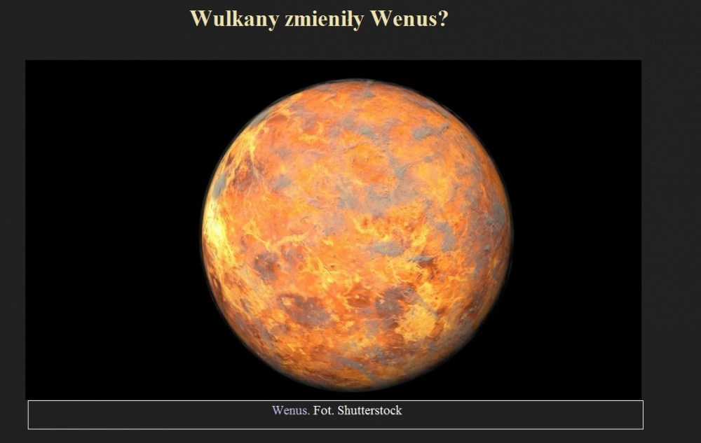 Wulkany zmieniły Wenus.jpg